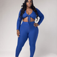 Royal Two Piece Legging Set