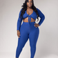 Royal Two Piece Legging Set