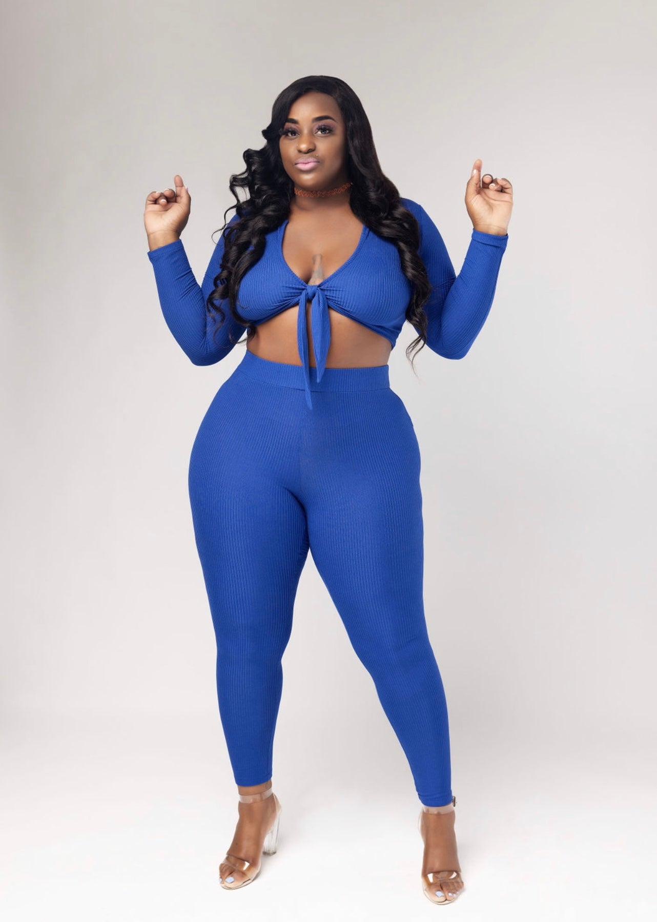 Royal Two Piece Legging Set